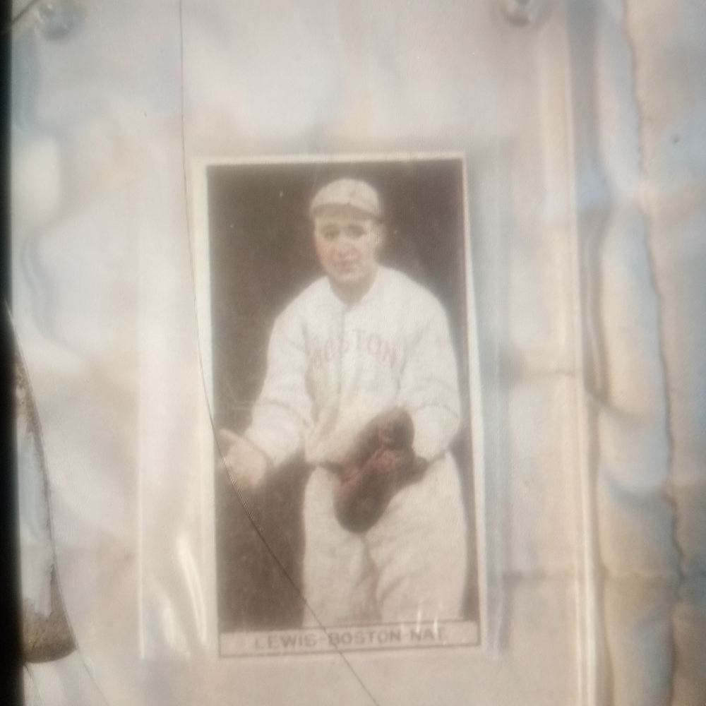 Vintage Baseball Card - Lewis Boston Nat